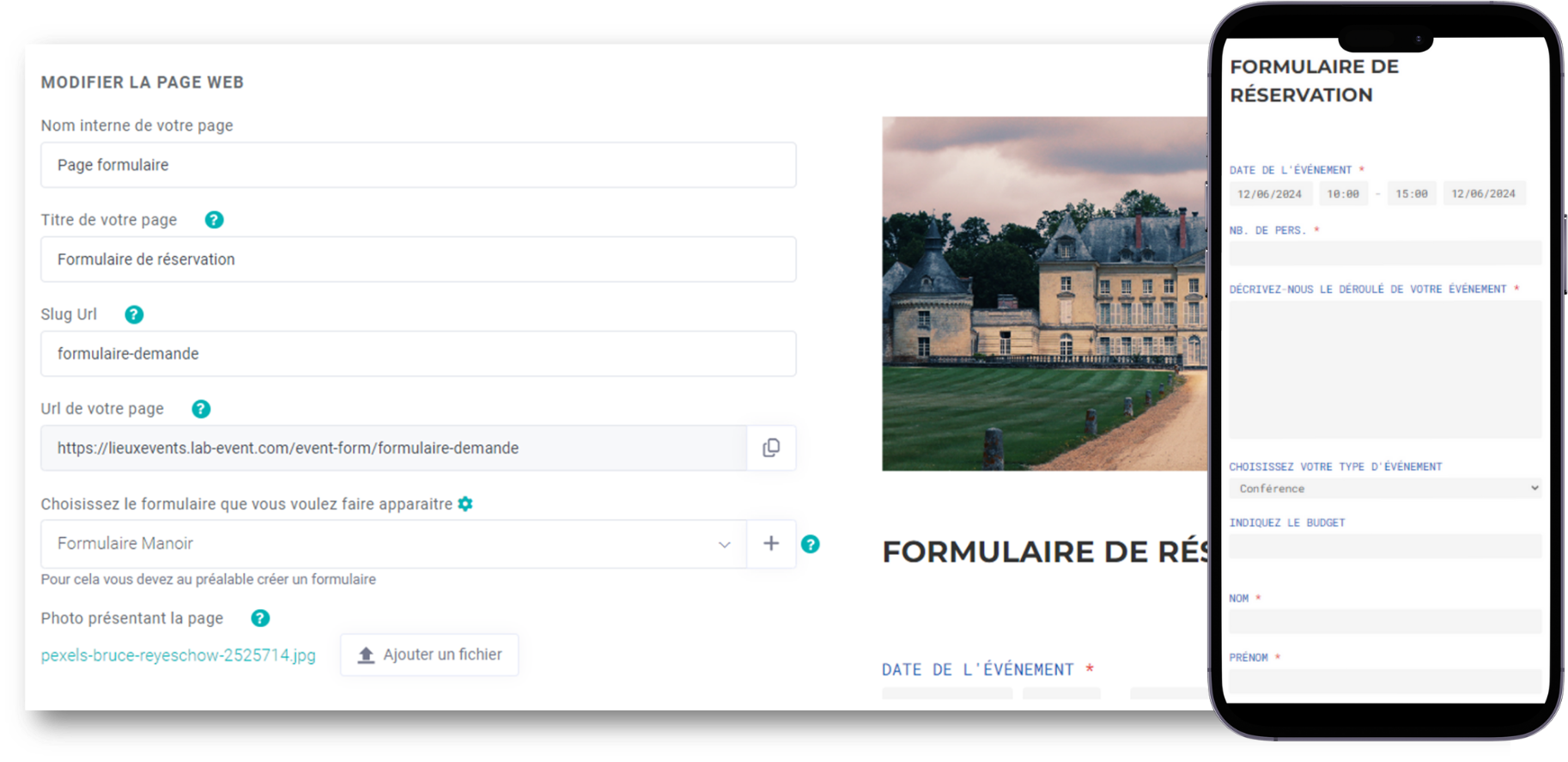 formulaire en ligne